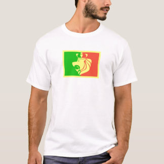 Rasta Reggae Flag met Kroonheil T-shirt