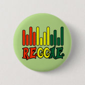 rasta reggae graffiti vlag ronde button 5,7 cm (Voorkant)