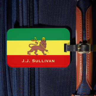 Rasta Reggae Lion Judah Bagagelabel