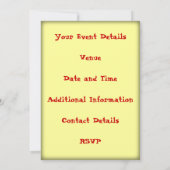 Rasta Reggae Lion Judah Kaart (Achterkant)