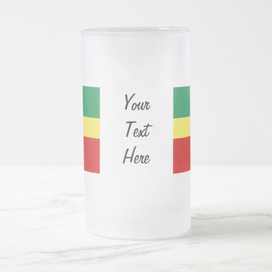 Rasta Reggae Lion Judah Matglas Bierpul (Center)