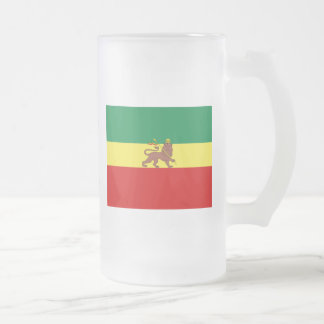 Rasta Reggae Lion Judah Matglas Bierpul