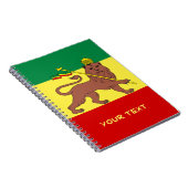 Rasta Reggae Lion Judah Notitieboek (Rechterzijde)