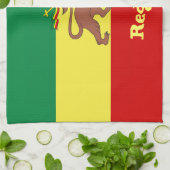 Rasta Reggae Lion Judah Theedoek (Gevouwen)