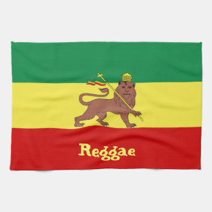 Rasta Reggae Lion Judah Theedoek