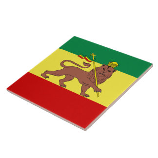 Rasta Reggae Lion Judah Trivet Tegel Tegeltje