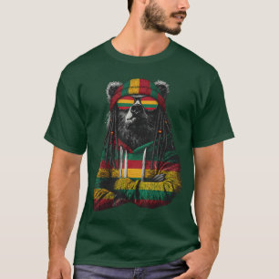 Rasta Reggae Muziek Jamaica Rastafari Roots Jamaic T-shirt