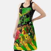 Rasta Reggae Party Apron Schort (Insitu)