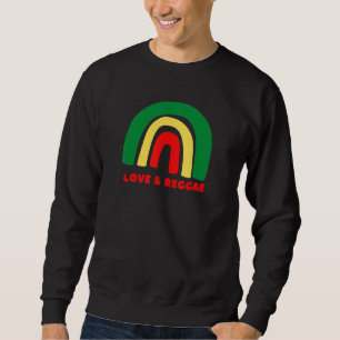 Rasta Reggae Rood Goud En Groen Jah Leeft Reggaeto Trui