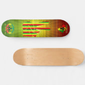 Rasta Reggae Skateboard (Horizontaal)