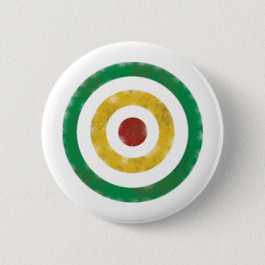 Rasta-ringen Ronde Button 5,7 Cm (Voorkant)