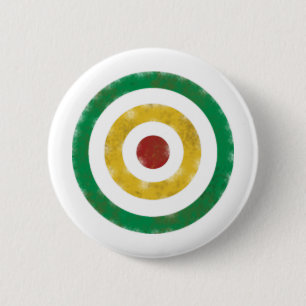 Rasta-ringen Ronde Button 5,7 Cm