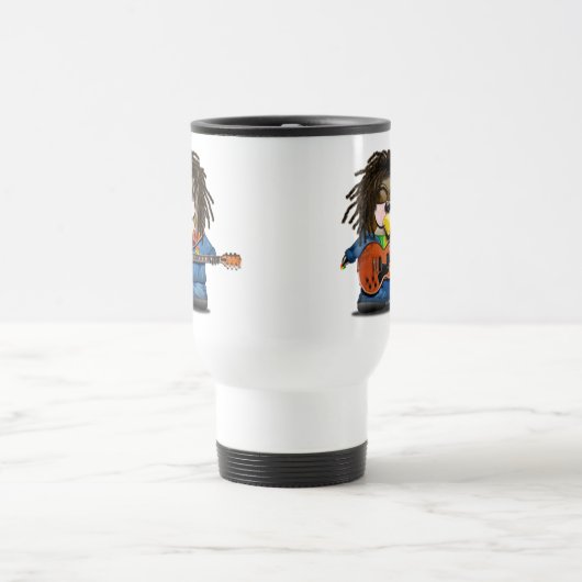 Rasta Rocker Reggae Tux Reisbeker (Center)