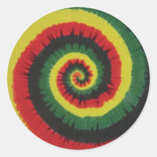 Rasta Ronde Sticker