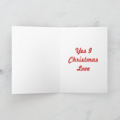 Rasta Santa Feestdagen Kaart (Binnen)