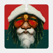 Rasta Santa I Ornament (Voorkant)