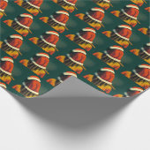 Rasta Santa II Cadeaupapier (Hoek)