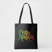 Rasta Script-Canvas tas (Voorkant)