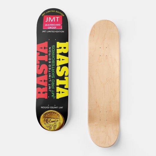 RASTA. Skateboard (Voorkant)