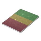 Rasta Skateboard Griptape Notitieblok (Linkerzijde)