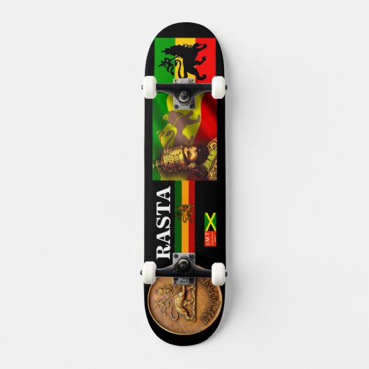 RASTA SKATEBOARD / JMT USA / JAM Skateboard (Voorkant)