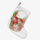 Rasta Skull Kleine Kerstsok (Voorkant (Hangend))