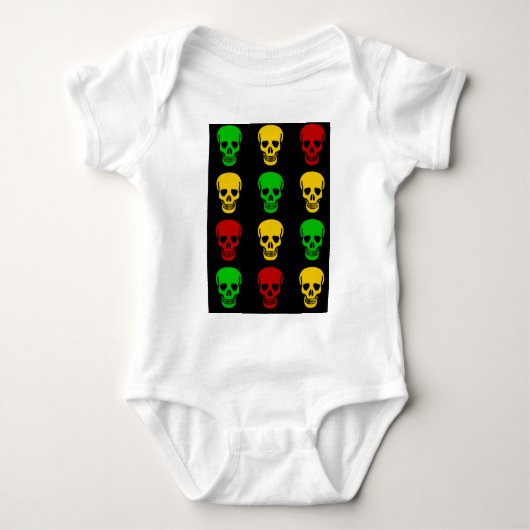 Rasta Skulls Romper (Voorkant)