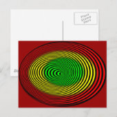 rasta-spiraal-hi briefkaart (Voorkant / Achterkant)