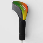 Rasta Splash of Color Golfheadcover (Schuin)