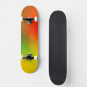 Rasta Splash of Color Skateboard (Voorkant)