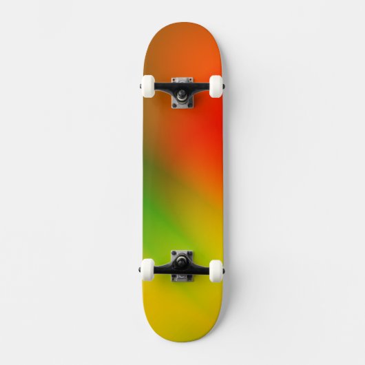 Rasta Splash of Color Skateboard (Voorkant)