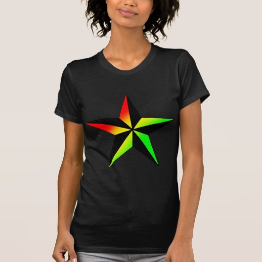 Rasta Star T-shirt (Voorkant)