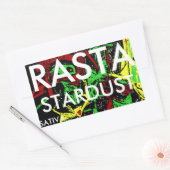 RASTA STARDUST SATIVA RECHTHOEKIGE STICKER (Envelop)