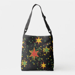 Rasta Stars Cross Body Tas