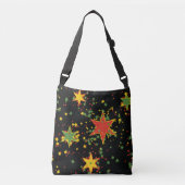 Rasta Stars Cross Body Tas (Voorkant)