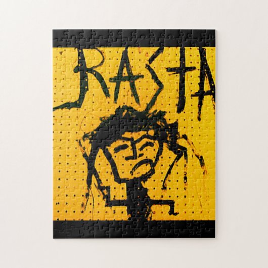 RASTA STICK FIGURE LEGPUZZEL (Verticaal)