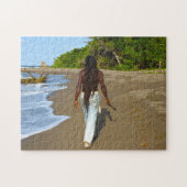 Rasta-stijl Jamaica. Legpuzzel (Horizontaal)