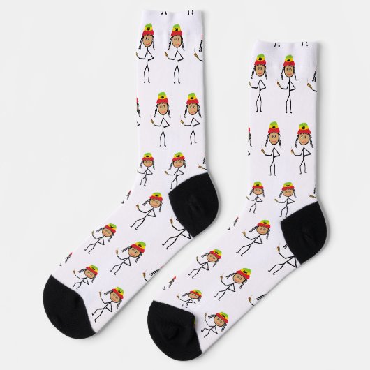 Rasta Stokvrouw Sokken (Links)
