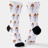 Rasta Stokvrouw Sokken (Gebogen)