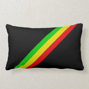 Rasta Stripes Pillow Kussen