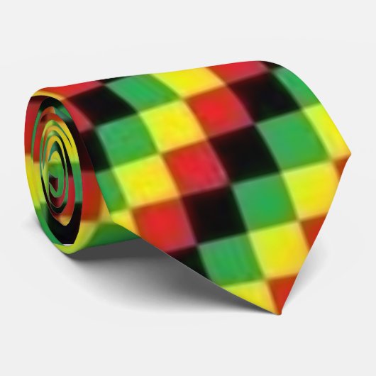 Rasta Stropdas (Opgerold)