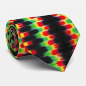 Rasta Stropdas-Dye Stropdas (Opgerold)