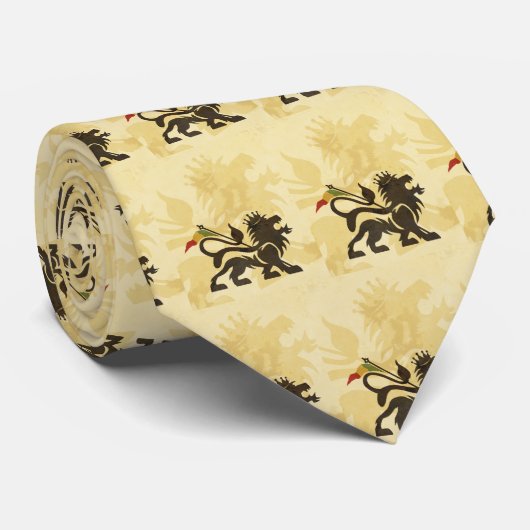 Rasta Stropdas Tan (Opgerold)