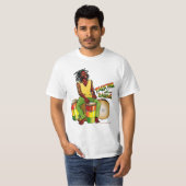 Rasta Talking Drums T-Shirt (Voorkant volledig)