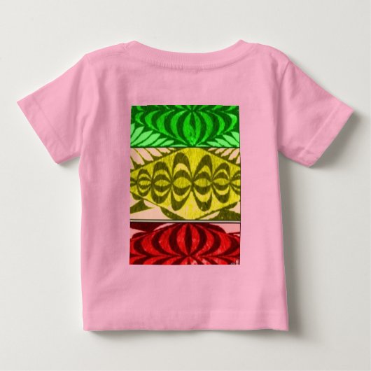 Rasta Tapa Baby Shirt (Achterkant)