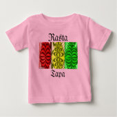 Rasta Tapa Baby Shirt (Voorkant)