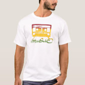 Rasta-tapereggade T-shirt (Voorkant)