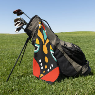 Rasta Tribal Mask Golfhanddoek