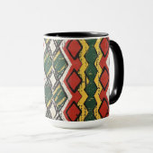 Rasta Tribal Print Mok (Voorkant rechts)