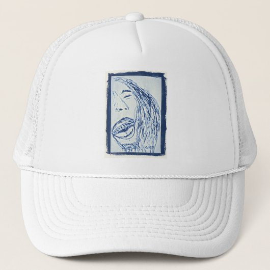 rasta trucker pet (Voorkant)